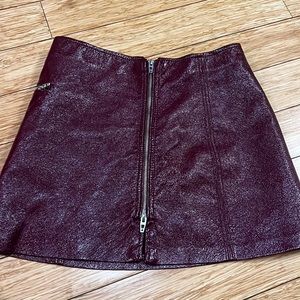 BLANK nyc Moto skirt